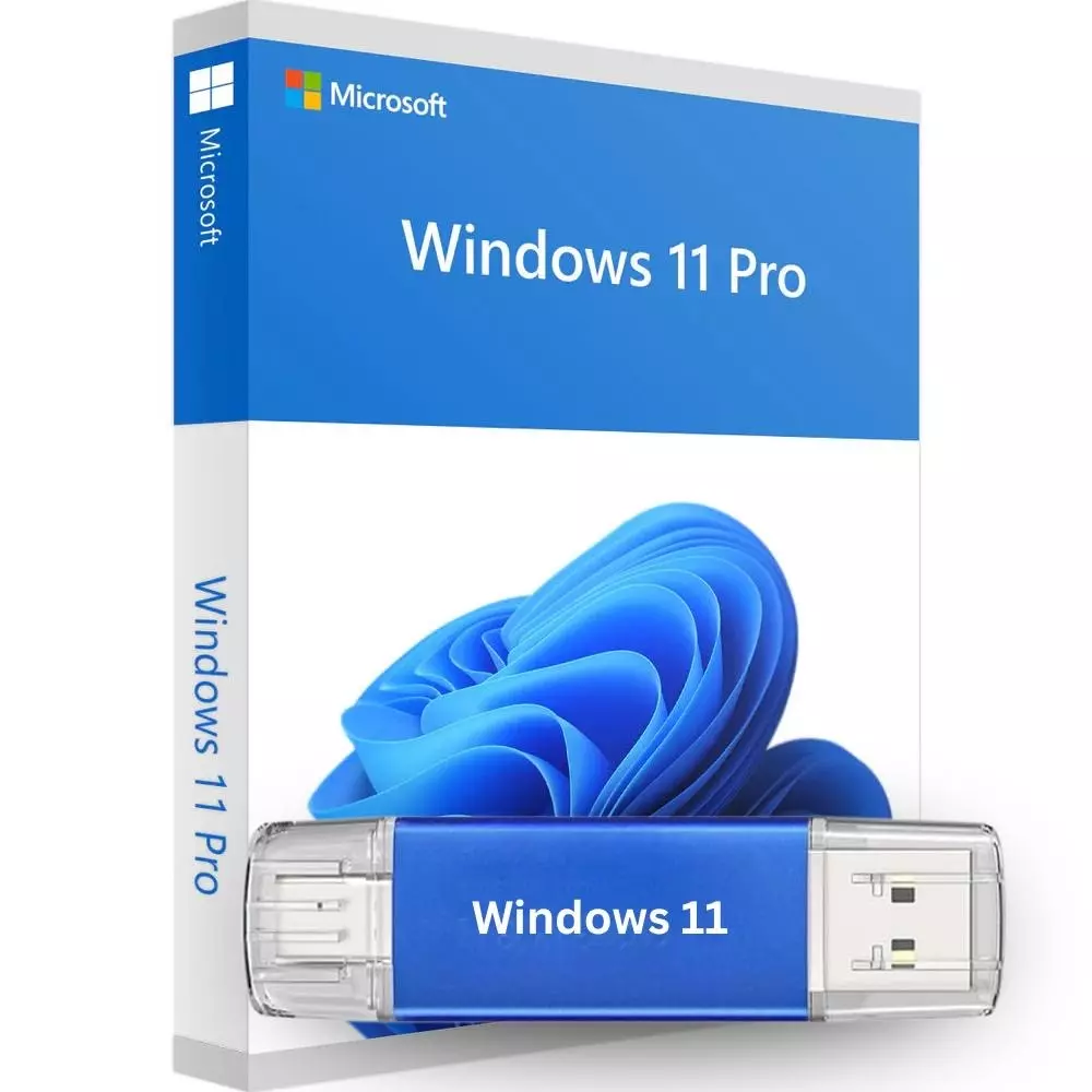 WINDOWS 11 Installations-Stick mit Windows 11 Lizenz Key